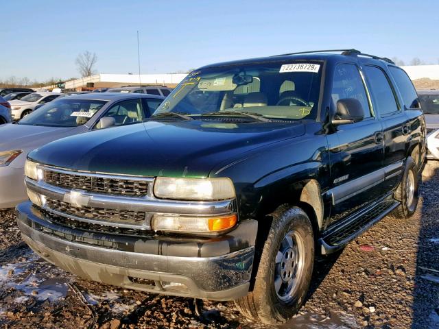 1GNEC13Z63R139022 - 2003 CHEVROLET TAHOE C150 GREEN photo 2