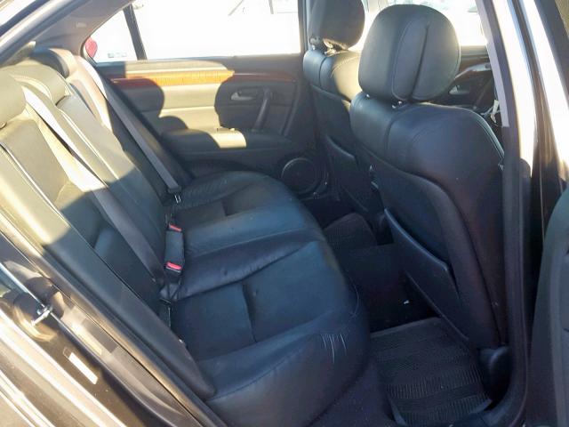 JH4KB16576C001275 - 2006 ACURA RL GRAY photo 6