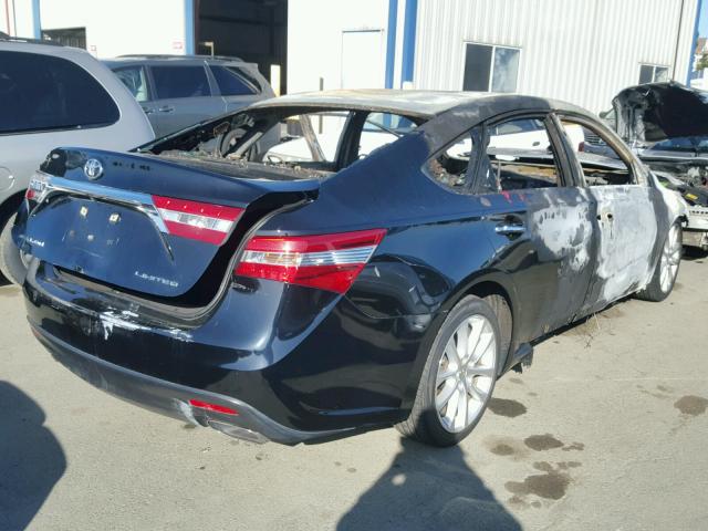 4T1BK1EB2DU024054 - 2013 TOYOTA AVALON BAS BLACK photo 4