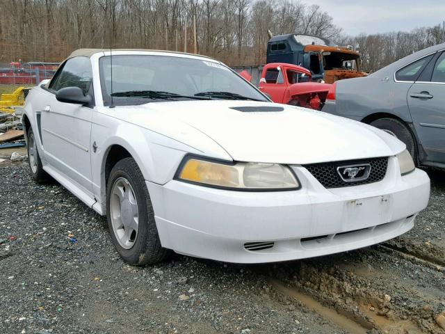 1FAFP4440XF134076 - 1999 FORD MUSTANG WHITE photo 1