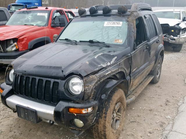 1J4GL38K13W622017 - 2003 JEEP LIBERTY RE BLACK photo 9