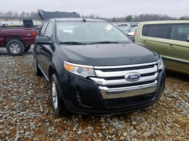 2FMDK3GC7EBA86261 - 2014 FORD EDGE SE BLACK photo 1