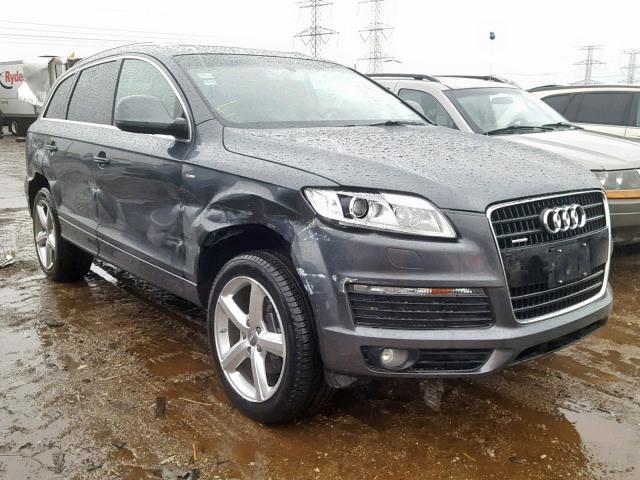 WA1EV74L97D041633 - 2007 AUDI Q7 4.2 QUA GRAY photo 1