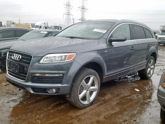 WA1EV74L97D041633 - 2007 AUDI Q7 4.2 QUA GRAY photo 2