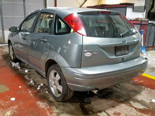 3FAFP37N15R126289 - 2005 FORD FOCUS ZX5 GRAY photo 3