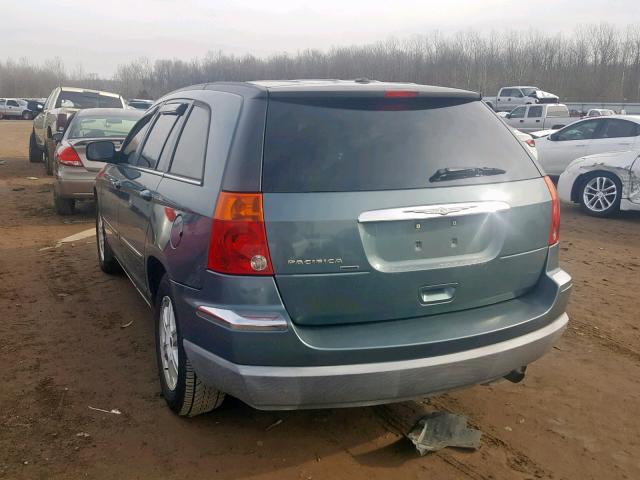 2A4GM68496R815030 - 2006 CHRYSLER PACIFICA T GREEN photo 3