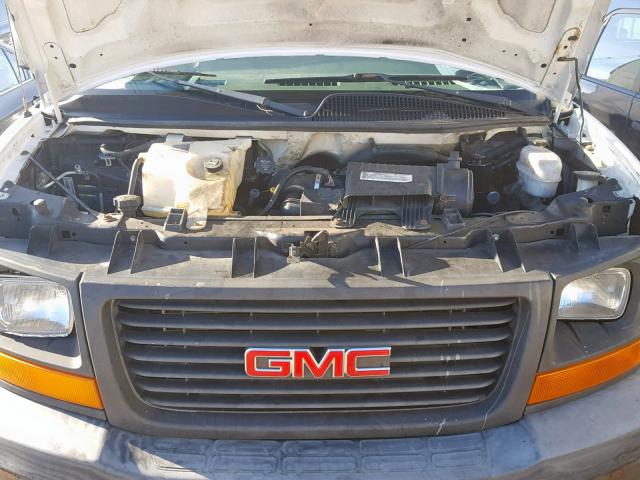 1GTHG35U071189488 - 2007 GMC SAVANA G35 WHITE photo 7