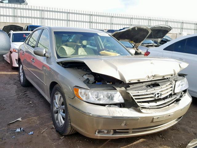 KMHFC46F38A320791 - 2008 HYUNDAI AZERA SE GOLD photo 1