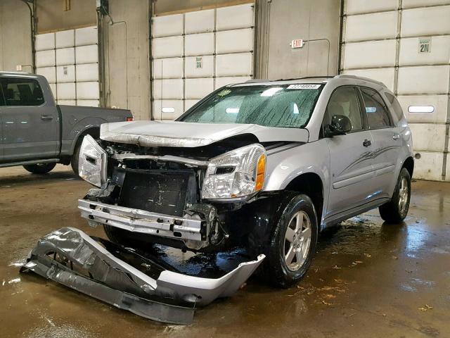 2CNDL63F066007070 - 2006 CHEVROLET EQUINOX LT SILVER photo 2