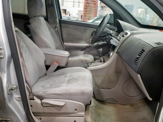 2CNDL63F066007070 - 2006 CHEVROLET EQUINOX LT SILVER photo 5