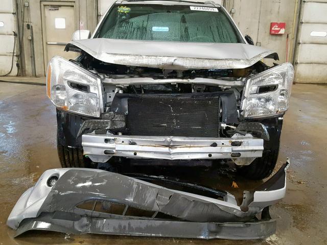 2CNDL63F066007070 - 2006 CHEVROLET EQUINOX LT SILVER photo 9