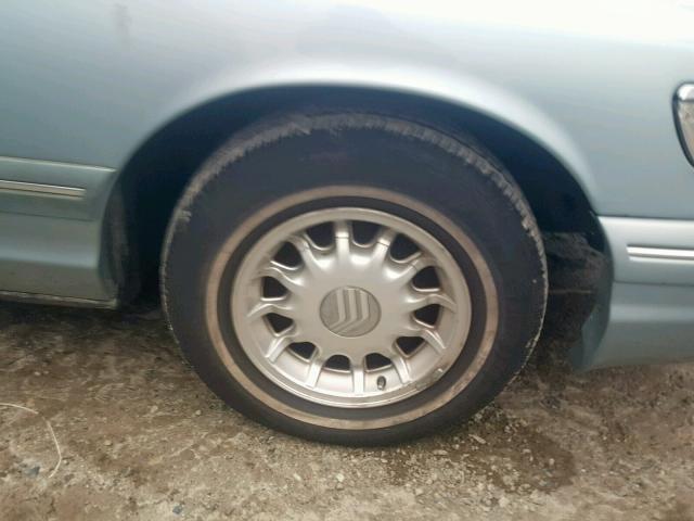 2MELM75W7TX640069 - 1996 MERCURY GRAND MARQ BLUE photo 9