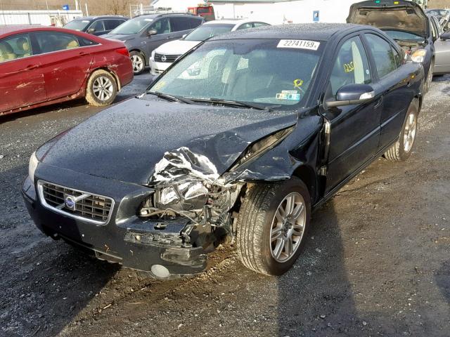 YV1RH592292735009 - 2009 VOLVO S60 2.5T BLACK photo 2