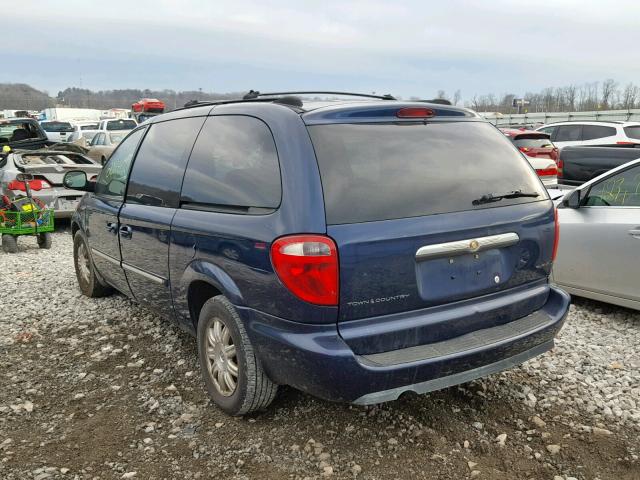 2C4GP54L55R456469 - 2005 CHRYSLER TOWN&COUNT BLUE photo 3