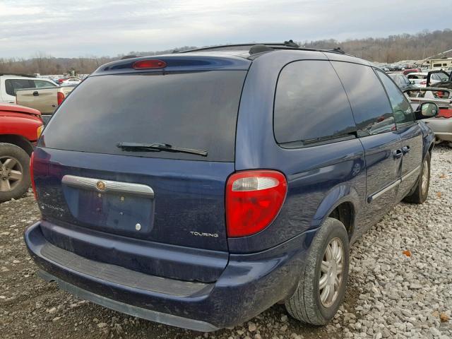 2C4GP54L55R456469 - 2005 CHRYSLER TOWN&COUNT BLUE photo 4