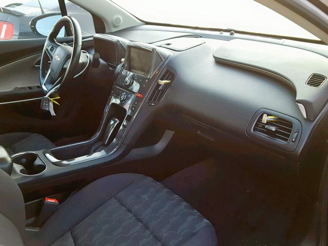 1G1RE6E46EU125083 - 2014 CHEVROLET VOLT BLACK photo 5