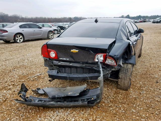 1G1ZC5E00CF144260 - 2012 CHEVROLET MALIBU 1LT BLACK photo 4