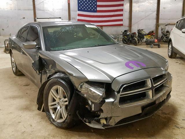 2B3CL3CG5BH590968 - 2011 DODGE CHARGER GRAY photo 1