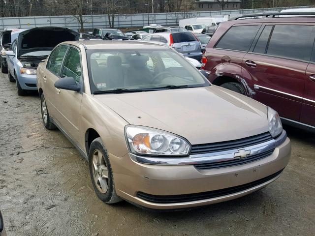 1G1ZT52815F298408 - 2005 CHEVROLET MALIBU LS 金色 照片 1
