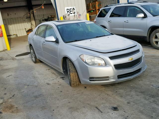 1G1ZC5EB7AF154573 - 2010 CHEVROLET MALIBU 1LT SILVER photo 1