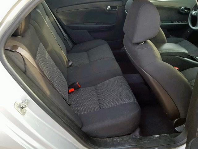 1G1ZC5EB7AF154573 - 2010 CHEVROLET MALIBU 1LT SILVER photo 6
