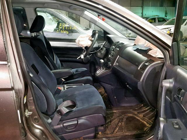 5J6RE4H59BL113585 - 2011 HONDA CR-V EX GRAY photo 5