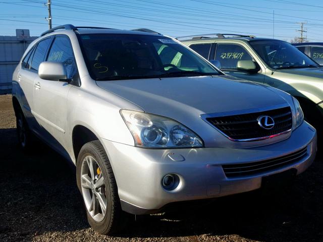 JTJHW31U762004674 - 2006 LEXUS RX 400 SILVER photo 1