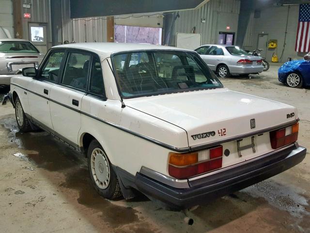 YV1AS8809P1483231 - 1993 VOLVO 240 WHITE photo 3