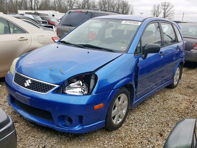 JS2RC62H865352023 - 2006 SUZUKI AERIO ლურჯი ფოტო 2