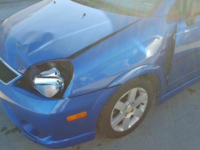 JS2RC62H865352023 - 2006 SUZUKI AERIO ლურჯი ფოტო 9