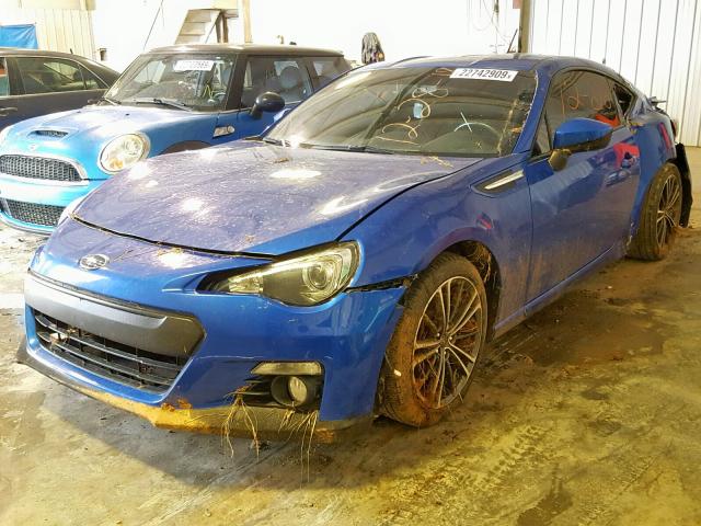 JF1ZCAC11E9601516 - 2014 SUBARU BRZ 2.0 LI ლურჯი ფოტო 2