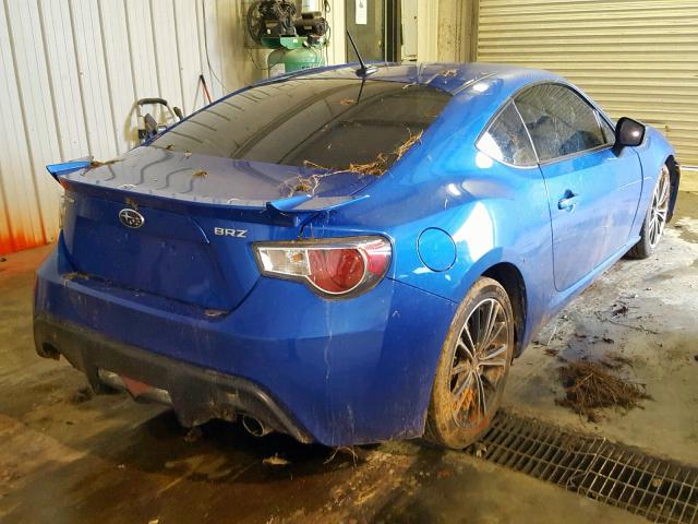 JF1ZCAC11E9601516 - 2014 SUBARU BRZ 2.0 LI ლურჯი ფოტო 4