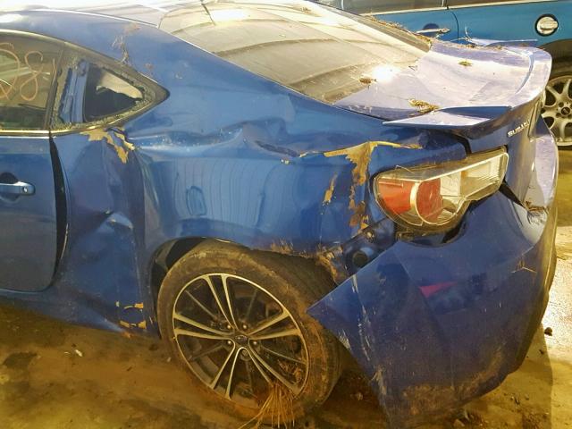 JF1ZCAC11E9601516 - 2014 SUBARU BRZ 2.0 LI ლურჯი ფოტო 9