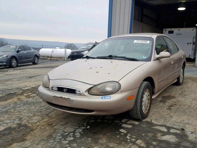 1MEFM50U0XA651419 - 1999 MERCURY SABLE GS BEIGE photo 2