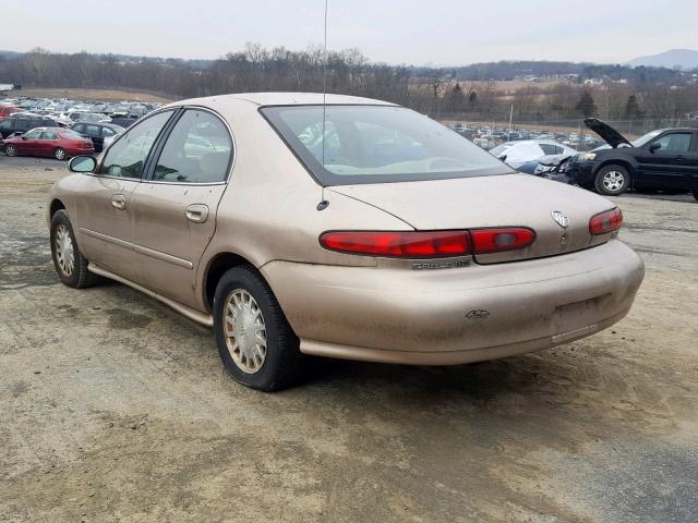 1MEFM50U0XA651419 - 1999 MERCURY SABLE GS BEIGE photo 3