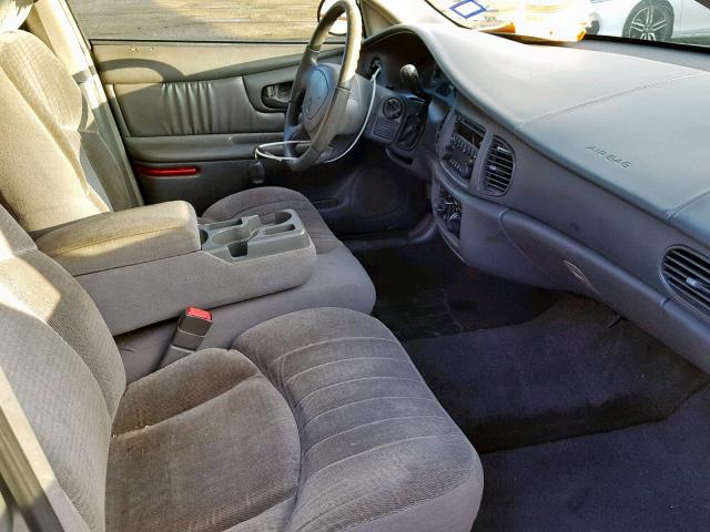 2G4WS52J641196023 - 2004 BUICK CENTURY CU GRAY photo 5