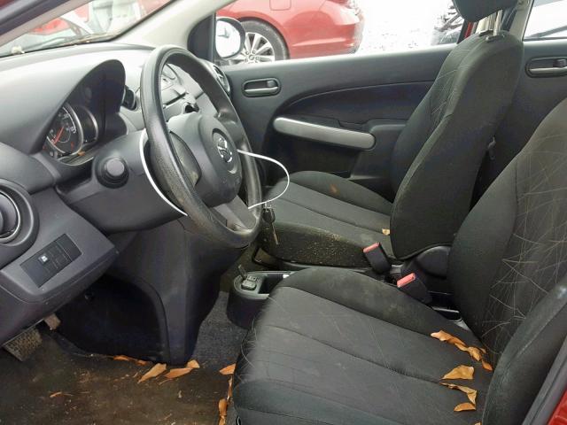 JM1DE1KY8E0183585 - 2014 MAZDA MAZDA2 SPO 勃艮第红 照片 5