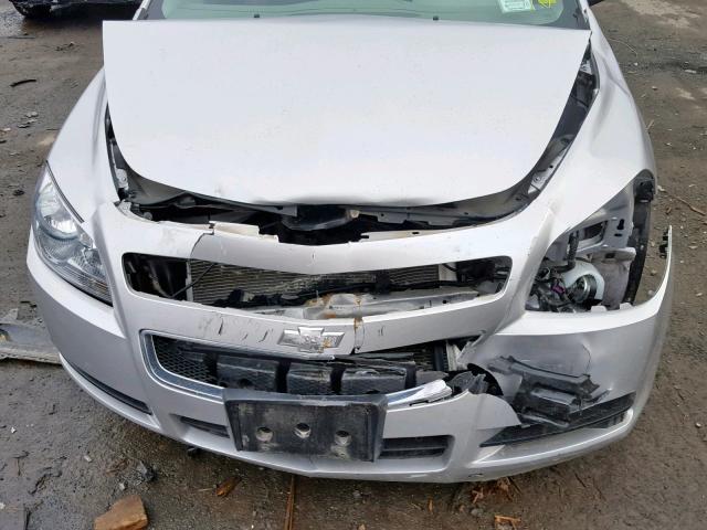 1G1ZB5EB7AF262226 - 2010 CHEVROLET MALIBU LS SILVER photo 7