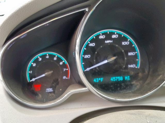 1G1ZB5EB7AF262226 - 2010 CHEVROLET MALIBU LS SILVER photo 8