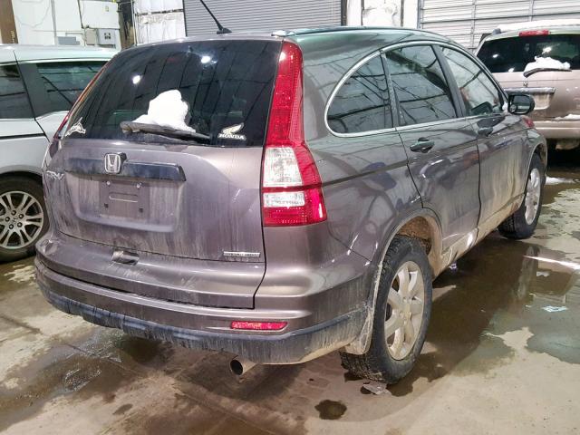 5J6RE3H48BL040596 - 2011 HONDA CR-V SE GRAY photo 4