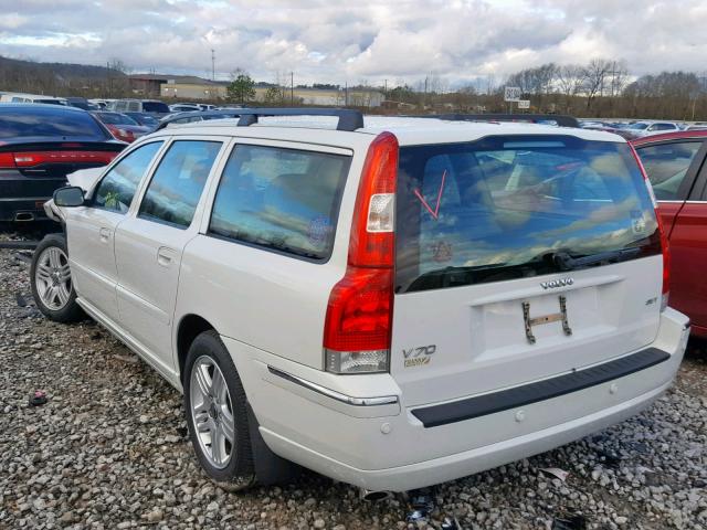 YV1SW592262591349 - 2006 VOLVO V70 2.5T WHITE photo 3