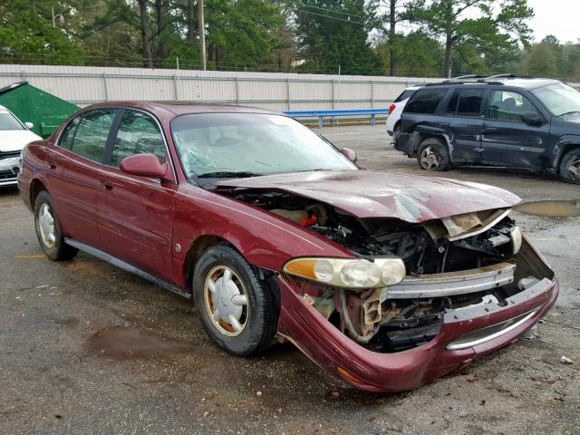 1G4HR54KXYU294797 - 2000 BUICK LESABRE LI MAROON photo 1