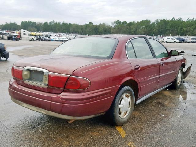 1G4HR54KXYU294797 - 2000 BUICK LESABRE LI MAROON photo 4