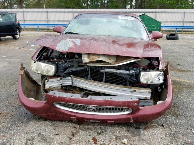 1G4HR54KXYU294797 - 2000 BUICK LESABRE LI MAROON photo 9