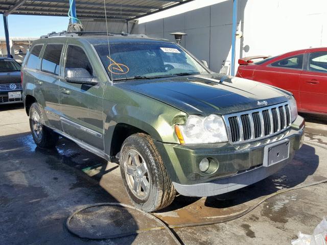 1J4HR58296C300231 - 2006 JEEP GRAND CHER GREEN photo 1