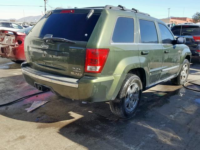 1J4HR58296C300231 - 2006 JEEP GRAND CHER GREEN photo 4