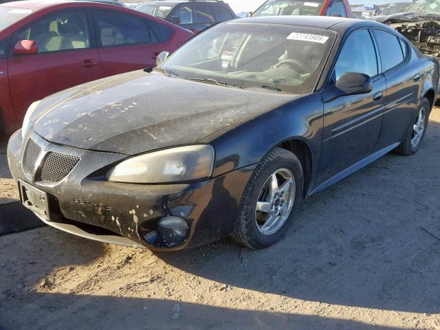2G2WS522341257586 - 2004 PONTIAC GRAND PRIX BLACK photo 2