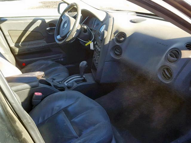 2G2WS522341257586 - 2004 PONTIAC GRAND PRIX BLACK photo 5