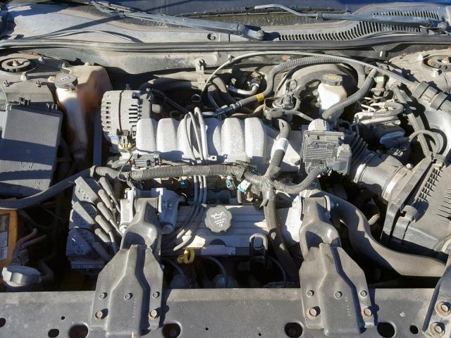 2G2WS522341257586 - 2004 PONTIAC GRAND PRIX BLACK photo 7