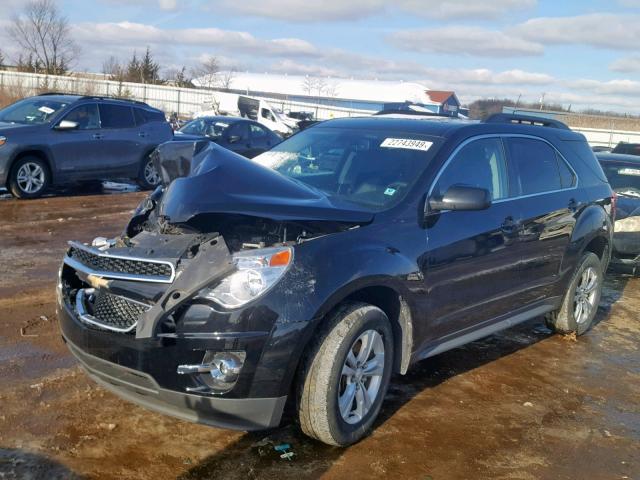 2CNFLNEC1B6350793 - 2011 CHEVROLET EQUINOX LT 黑色 照片 2